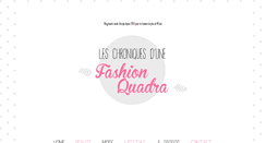 Desktop Screenshot of fashionquadra.com