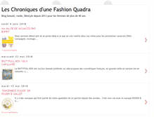 Tablet Screenshot of fashionquadra.com